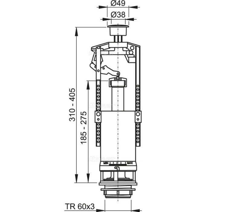 Mecanismo descarga A2000 2